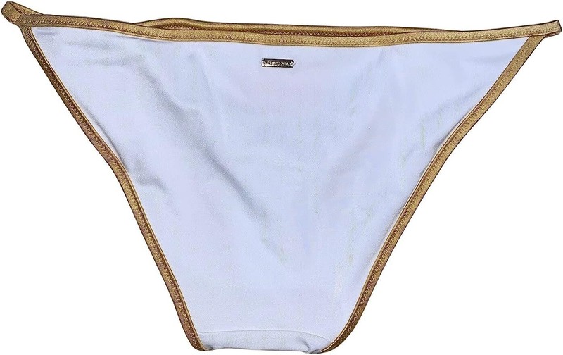 Victoria's Secret Como Itsy Swimwear Bottom Color White NWT