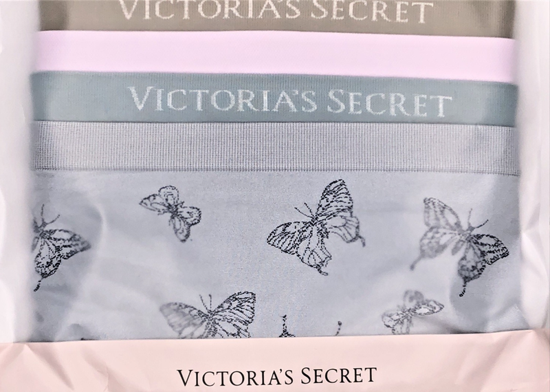 Victoria's Secret NEW XXL Seamless Thong Panties 5 Pack Multi Spellout $28
