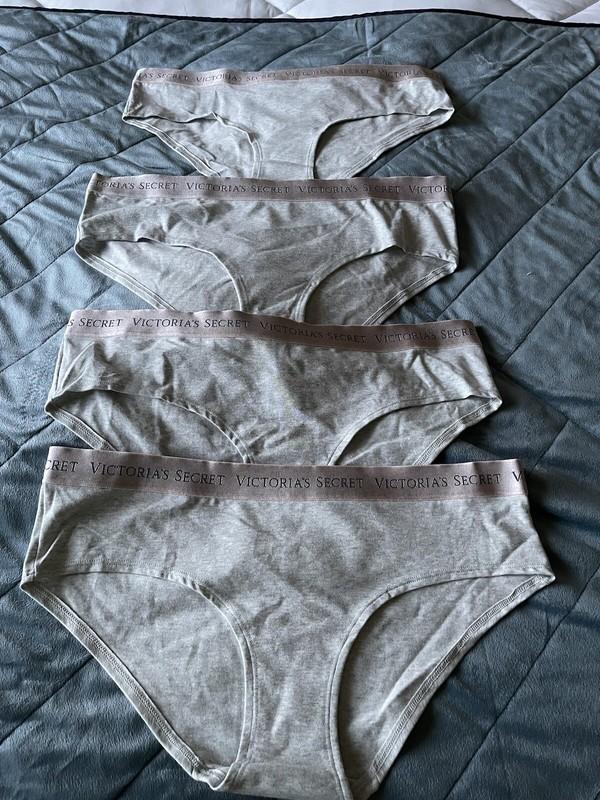 Victoria's Secret Panties LOT OF 4 Cotton Logo Hiphugger Women’s Xl NWOT