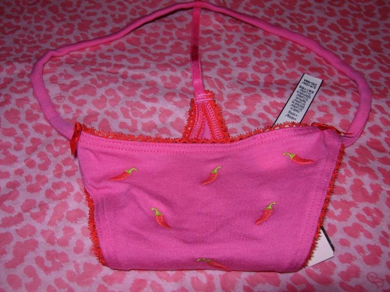 Victoria's Secret Sexy V-String G-String Skimpy Strappy Chili Pepper M L XXL NWT