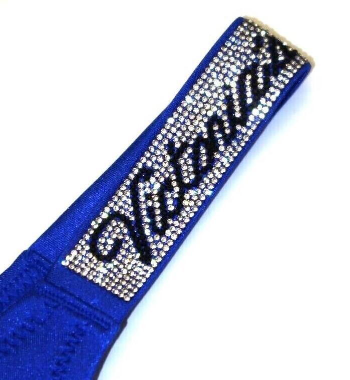 Victoria's Secret Swim Shine Strap Brazilian Swim Bottom Blue Oar S M XL XXL NEW