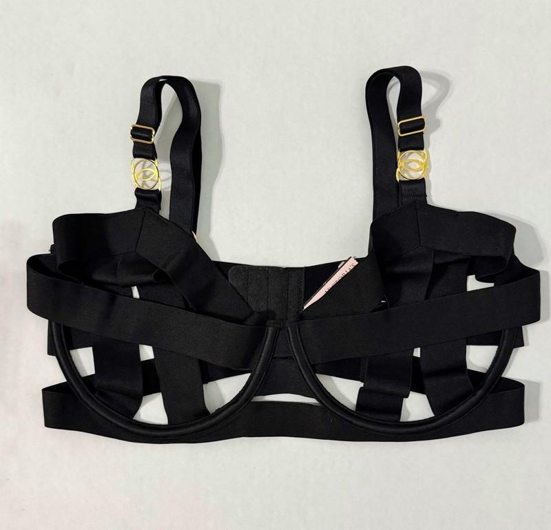 Victoria's Secret Unlined Balconette Strappy Banded Caged Bra 34D 36DD & 36DDD