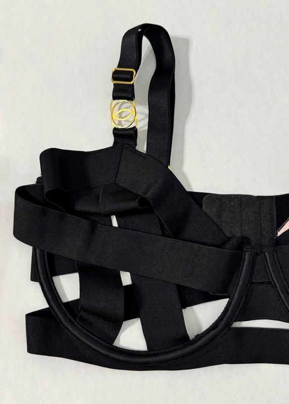 Victoria's Secret Unlined Balconette Strappy Banded Caged Bra 34D 36DD & 36DDD