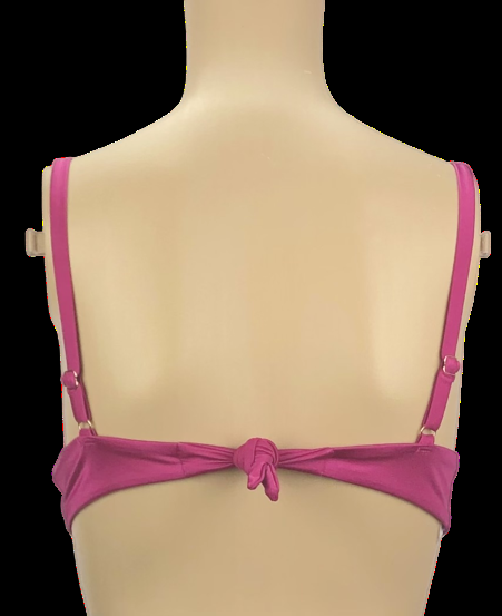 VICTORIA'S SECRET VERY SEXY SHINE STRAP TRIM PUSH-UP BIKINI SWIM TOP NWT