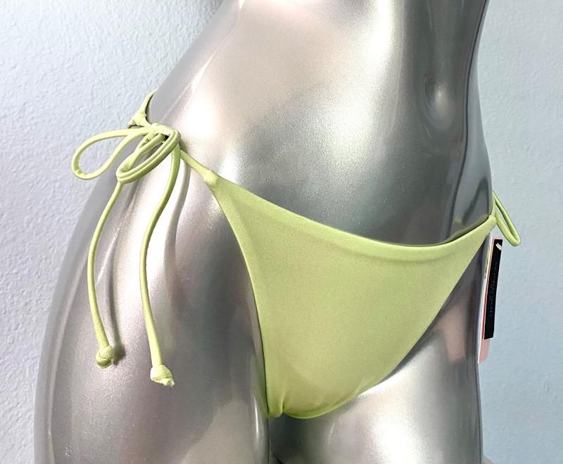 Victorias Secret Nwt Iced Olive Side Tie String Swim Sexy Bikini Bottom