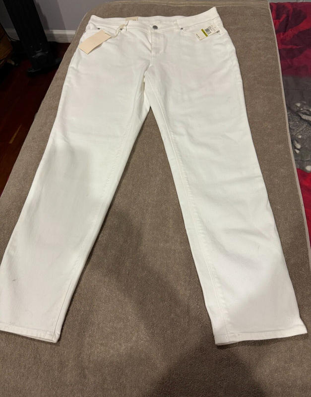 Vince Camuto Skinny Jeans White Sz 14 (32eu) Stretch