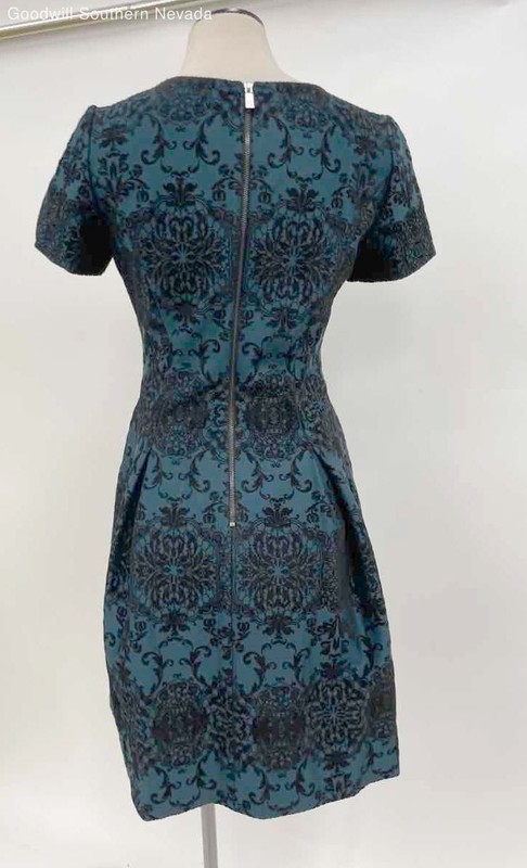 Vince Camuto Women's Blue & Black Dress - Size 4