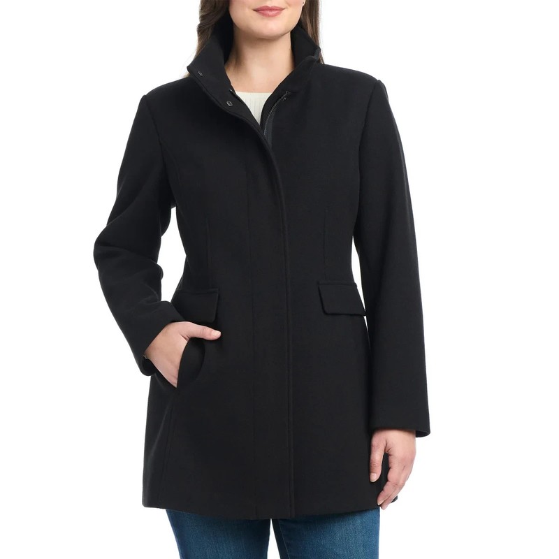 Vince Camuto Women's Full-Zip Jacket - Black - Large - New