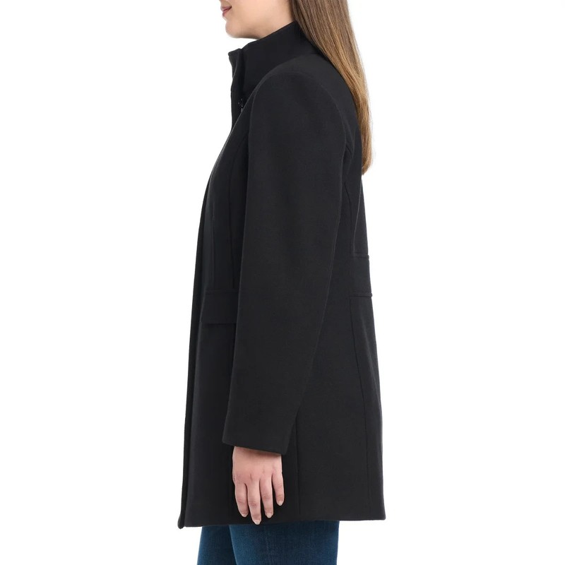 Vince Camuto Women's Full-Zip Jacket - Black - Large - New