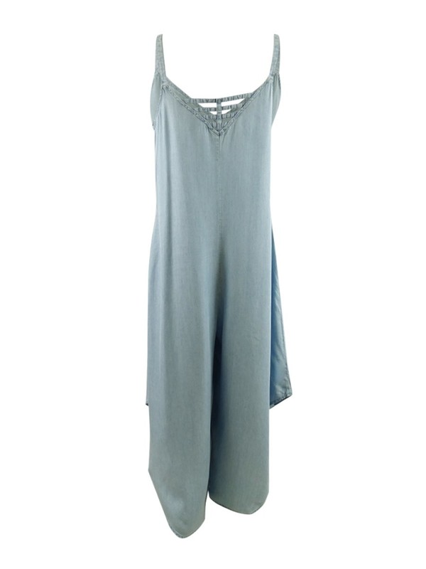 Vince Camuto Women's Sleeveless Cropped Jumpsuit (XS Arctic Surf)