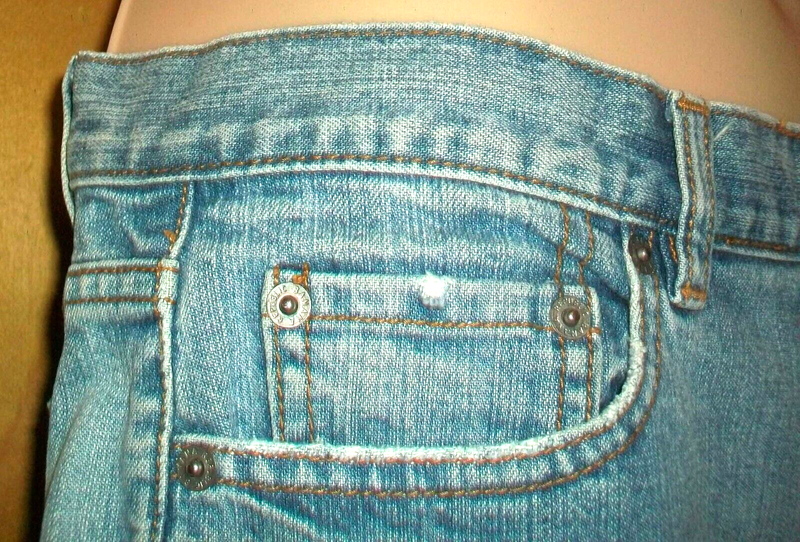 Vintage 2003 Banana Republic Low Rise 32x31 Bootcut Denim Blue Jeans Size 6