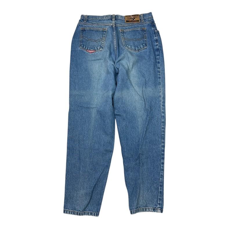 Vintage 80s Femme Fatale No Excuses High Rise Tapered Relaxed Mom Jeans 15/16