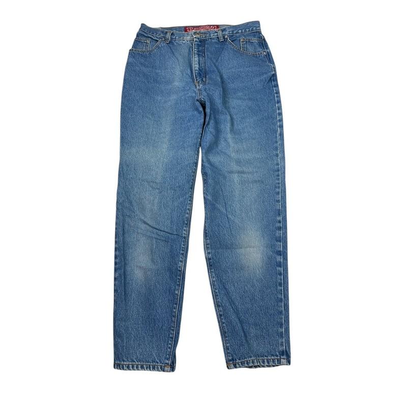 Vintage 80s Femme Fatale No Excuses High Rise Tapered Relaxed Mom Jeans 15/16