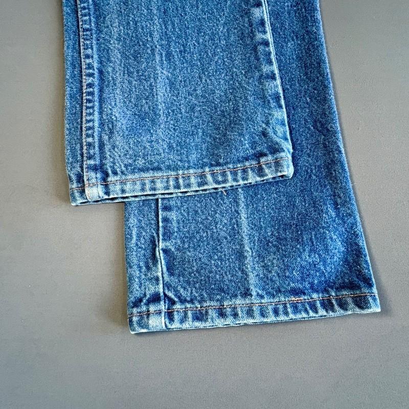 Vintage 80s Wrangler Jeans 26x32 (26x30) - Western Cowboy Blue Denim Retro