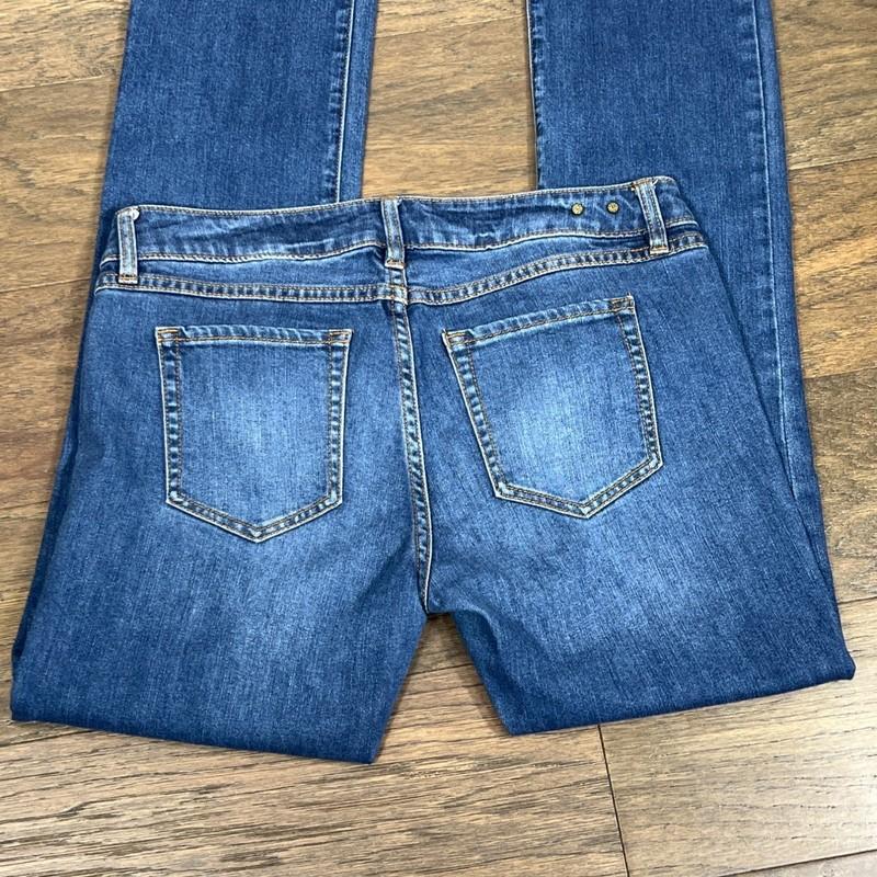 VINTAGE CABI Laguna Slim Jeans Dark Wash Sz 4 #222 EUC