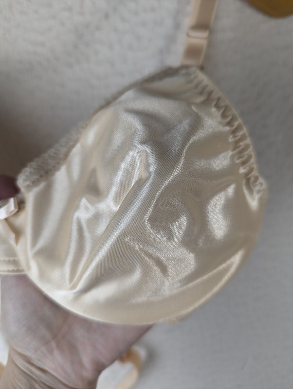 Vintage Convertible Bra 34A Beige New Empire Intimates USA Style 4805