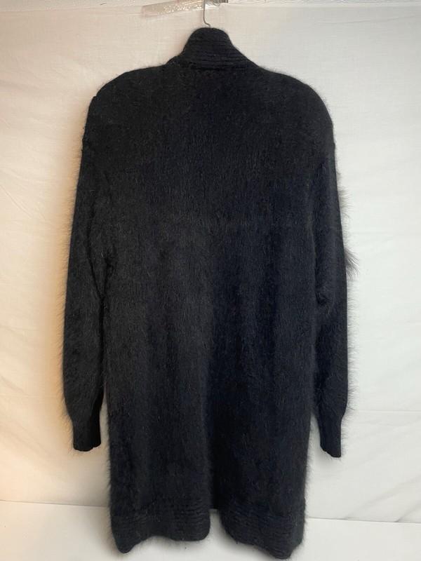 Vintage Genuine Black And Red Fox Fur Jacket