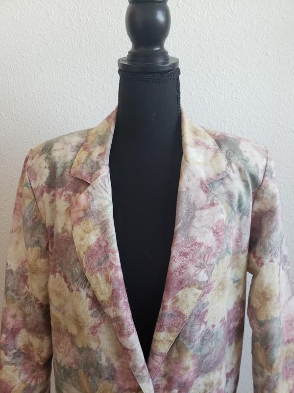 Vintage Keneth Mitchell Women One Button Blazer Size 6 M