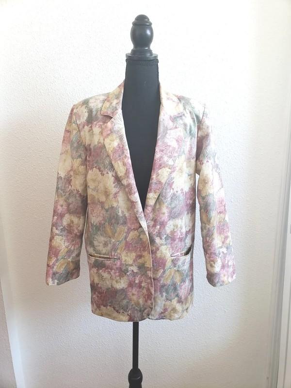 Vintage Keneth Mitchell Women One Button Blazer size 6 M