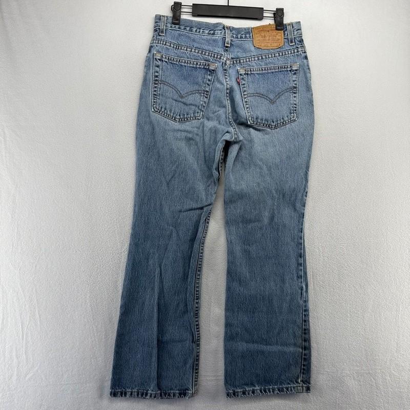Vintage Levis Jeans Women's 11 S Blue 517 Slim Bootcut USA Made Red Tab 2000 y2k