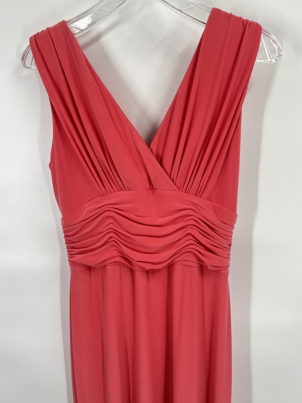 Vintage Talbots Maxi Dress Salmon Sz 10