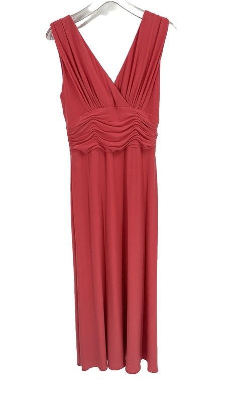 Vintage Talbots Maxi Dress Salmon Sz 10
