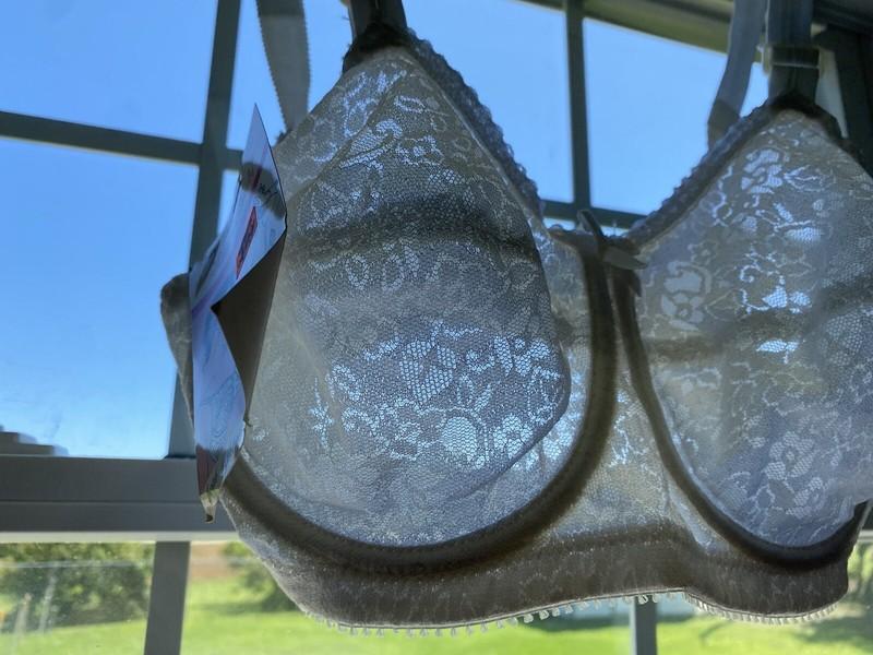 ✅Vintage ✅Trimline ✅Lace N Lovely ✅Underwire ✅White ✅Lace ✅Sheer ✅34C ✅70s ✅NEW