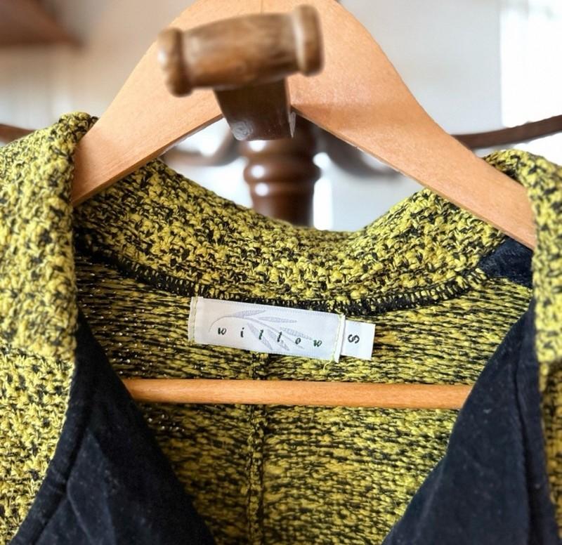 Vintage Tweed Wearable Art Tailored Jacket Small