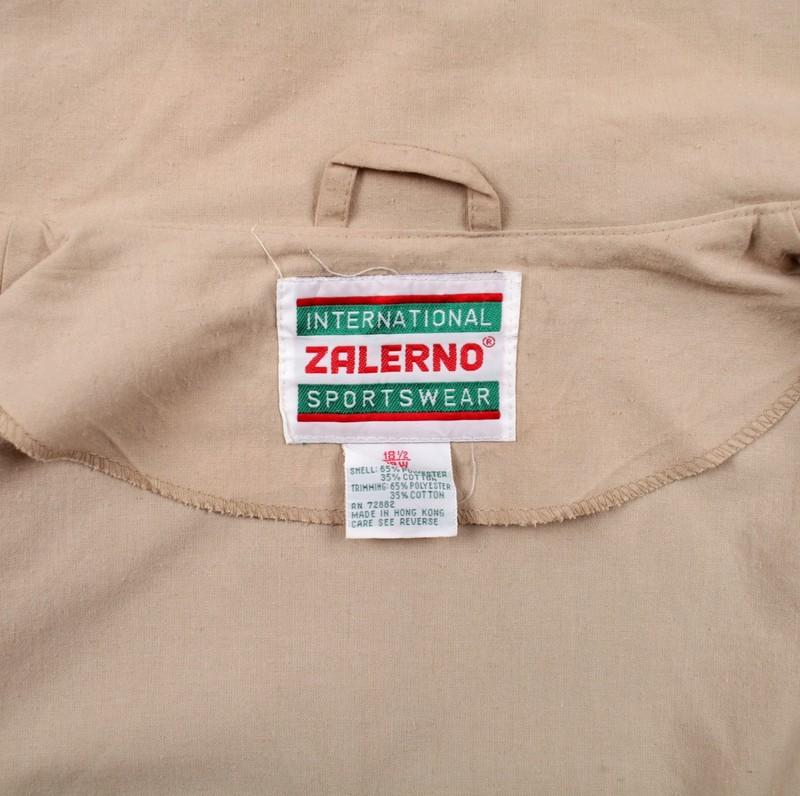 Vintage Zalerno Workwear Jacket L 90s Chore Beige Womens