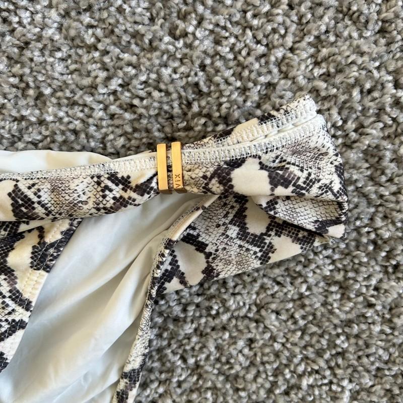 Vix Paula Hermanny Women's Sz L Bikini Set Snake Prints