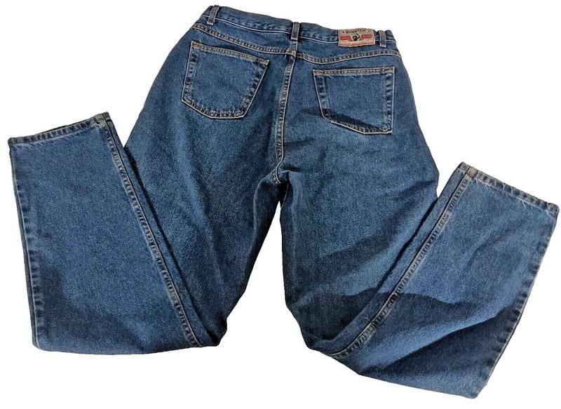 Vtg Rockies Jeans Womens 32/13 33 M Blue Western High Rise Cowgirl Relaxed A18