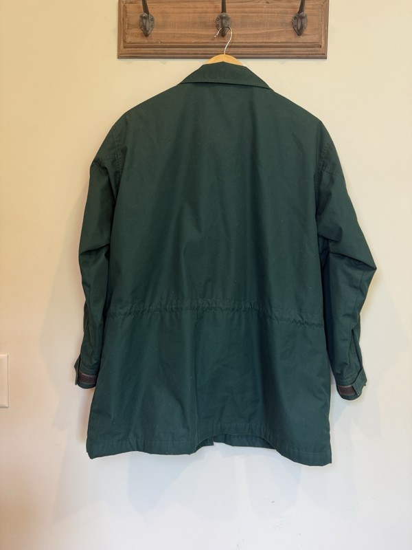 VTG Women’s Eddie Bauer Utility Jacket Wool Lined Green Winter Chore Coat LG