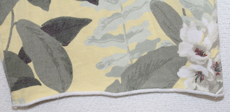 Vtg Y2K Lucky Brand Sz M (32x27) Floral Cut Off Sweatpant Bermuda Shorts