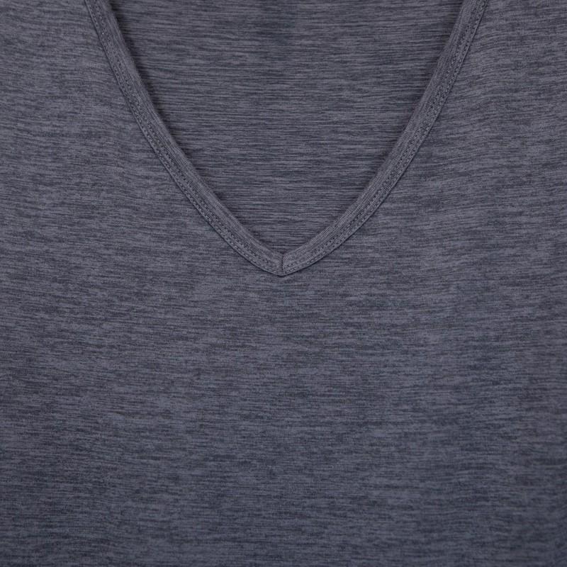 Vuori All Day Azure Heather Grey Jumpsuit-L