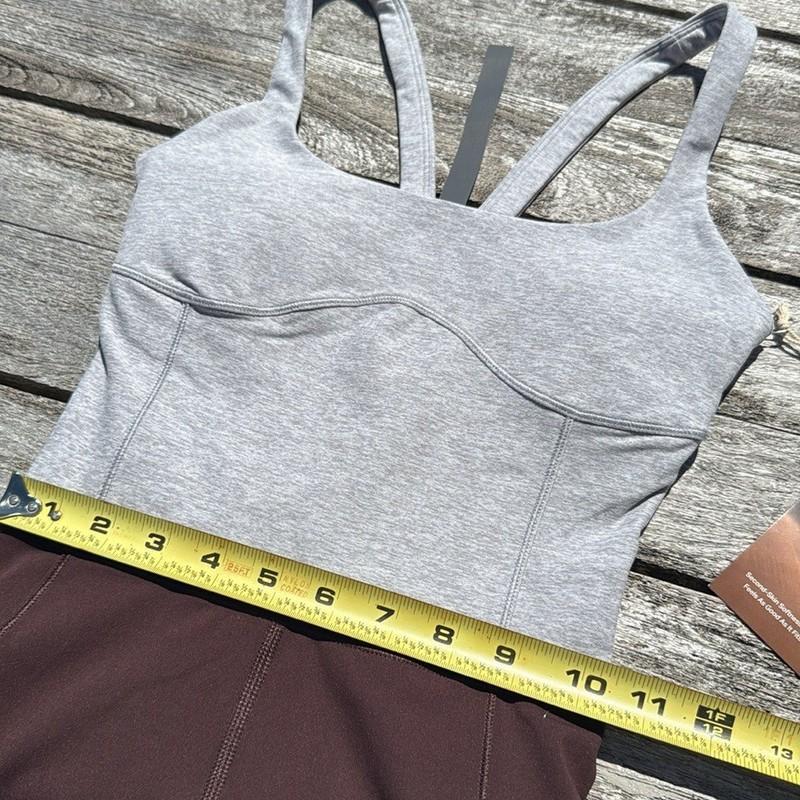 VUORI Colorblock Corset Jumpsuit WOMENS Size XS BODYSUIT NWT Grey Brown