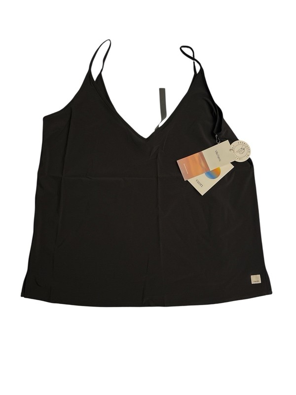 Vuori Villa V-Neck Cami Top Women's Size Size L Black New w/tag