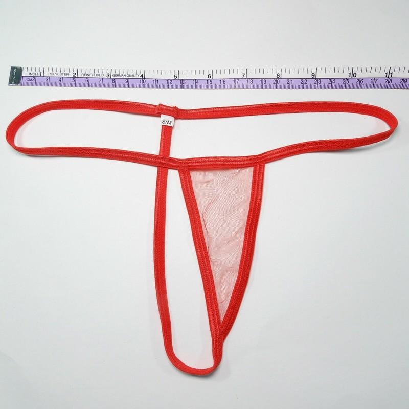 W8019 Womens Ladies String Thong C-thru Tulle