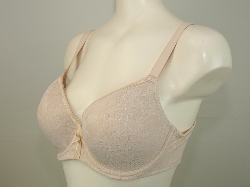 Wacoal 853201# Lace Finesse T-Shirt Lined Underwire Bra US Size 38 B