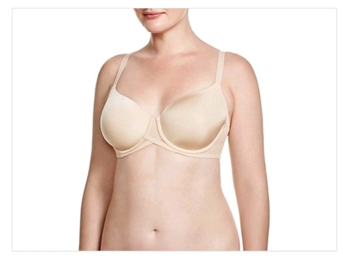 Wacoal Full Figure Ultimate Side Smoother Contour Bra 30 C Beige Size 30C NWT