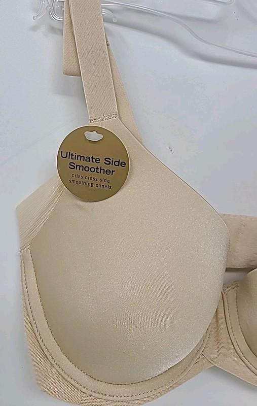Wacoal Full Figure Ultimate Side Smoother Contour Bra 30 C Beige Size 30C NWT