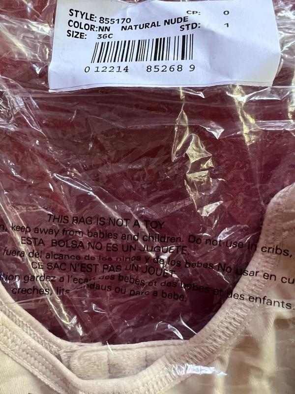 WACOAL Women’s Simone Sport Underwire Bra Size 36C 855170 New With Tags