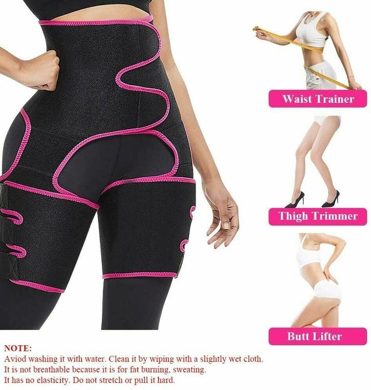 Waist Trainer 3-in-1 Waist And Thigh Trimmer Butt Lifter Shapewear