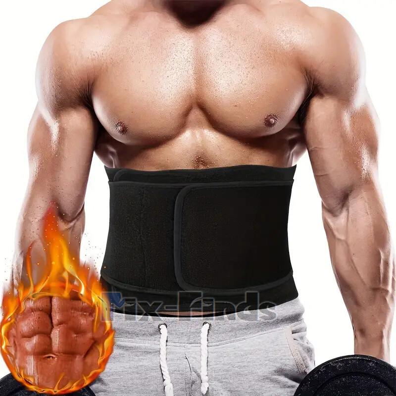 Waist Trimmer For Men Weight Loss Sweat Sport Shaper Sauna Belt Band Fat Burner