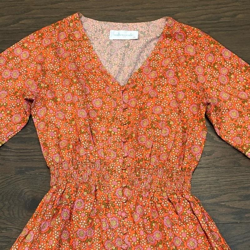 WALKER & WADE Kelsey Maxi Dress In Orange Size XS