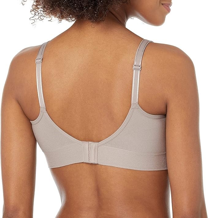 Warners 2XL Easy Does It Wireless Lift Comfort Bra Convertible RN0131A Mink