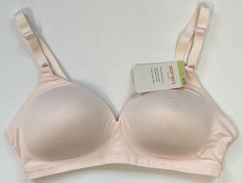 Warners Cloud9 Soft Pink Lightly Lined Wireless Bra (WR1269-682) 40B