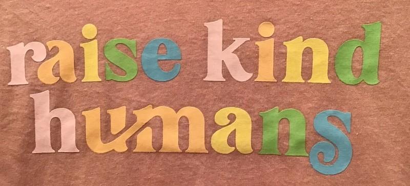 Way To Celebrate "raise Kind Humans" Womens XL XXL XXXL Pride Shirt Top