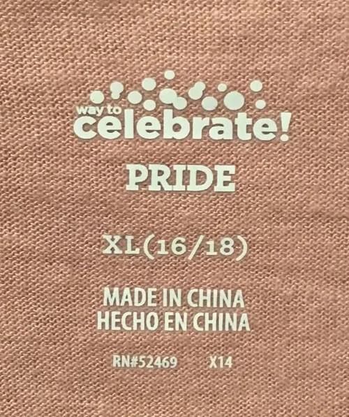 Way To Celebrate "raise Kind Humans" Womens XL XXL XXXL Pride Shirt Top