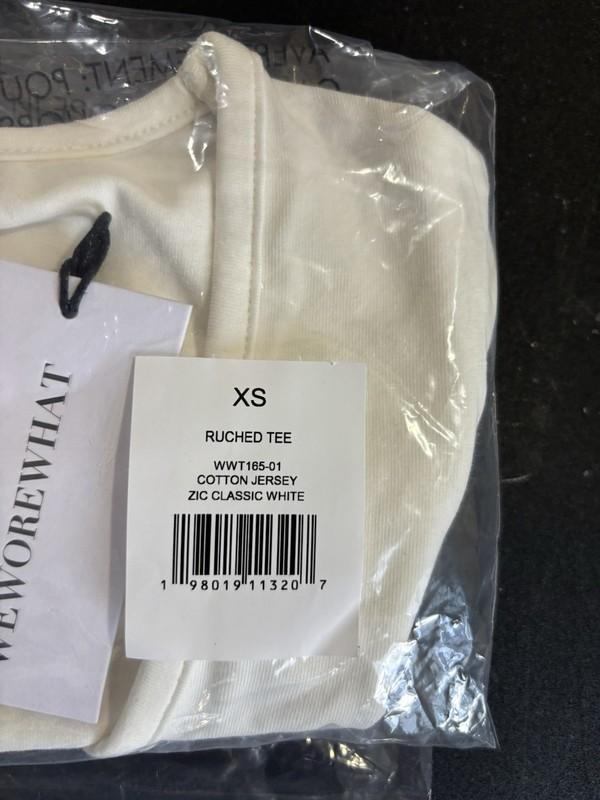 We Wore What Ruched Tee