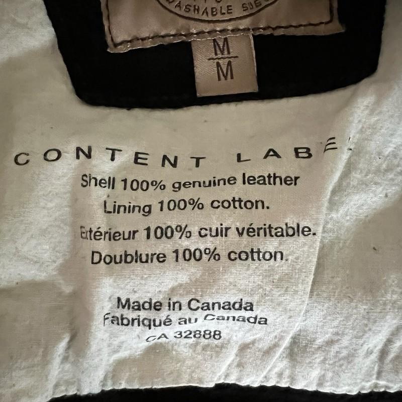 Western Suede Leather Black Suede Jacket Women's Med 26” X 19” Skotts